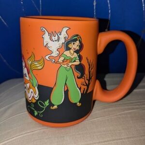 Disney Princess Halloween Coffee Mug With Snow White Jasmine Ariel